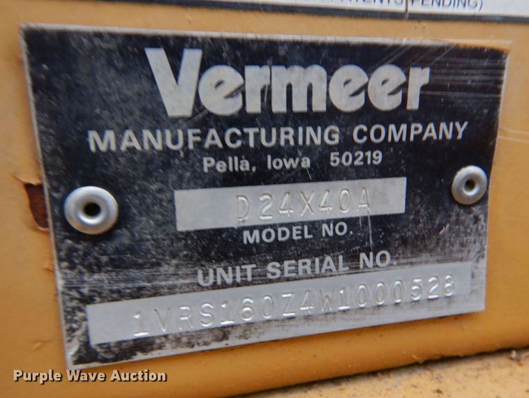 image for item DO1491 1998 Vermeer D24X40A  directional boring unit