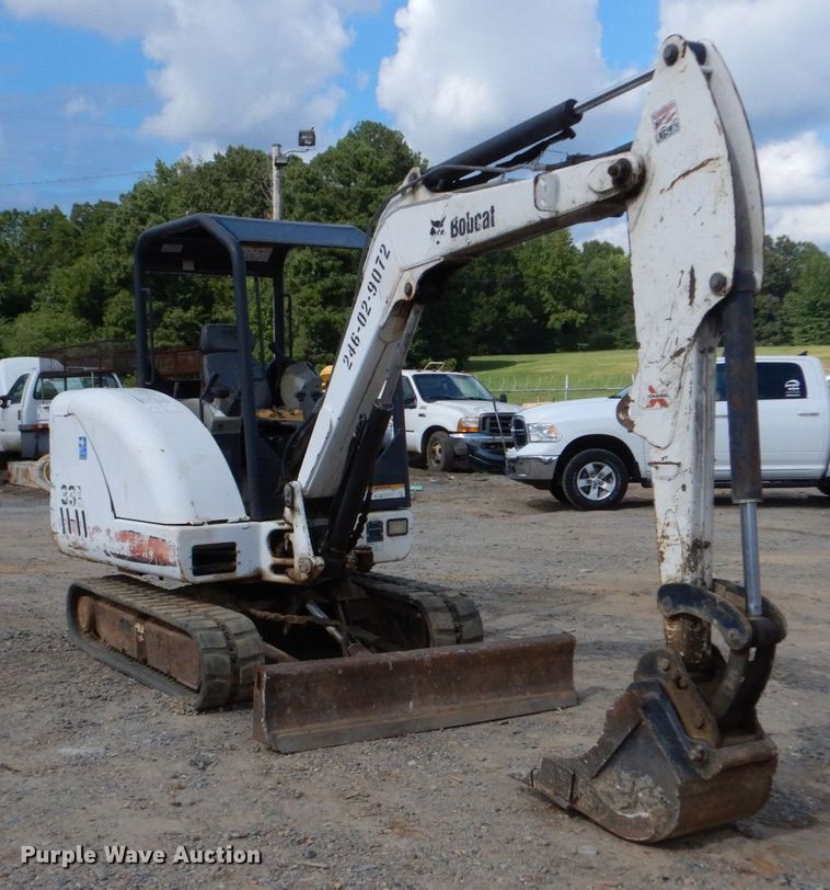 image for item DO1494 2009 Bobcat 331  mini excavator