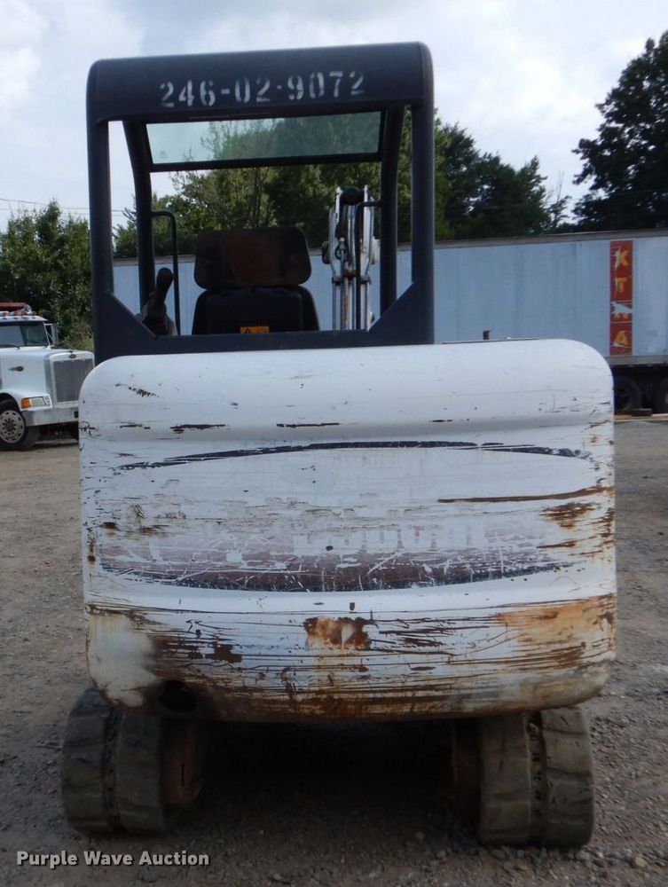 image for item DO1494 2009 Bobcat 331  mini excavator