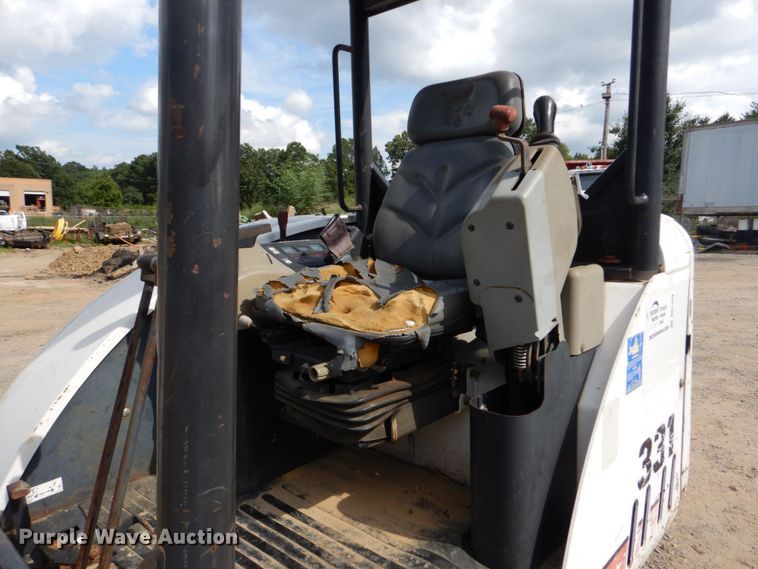 image for item DO1494 2009 Bobcat 331  mini excavator