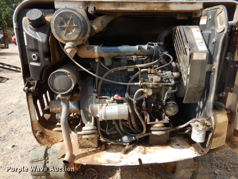 image for item DO1494 2009 Bobcat 331  mini excavator