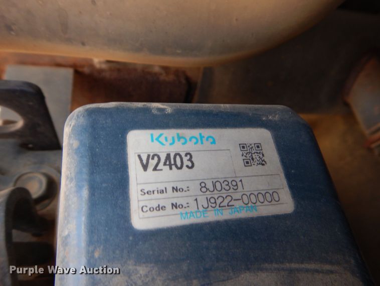 image for item DO1494 2009 Bobcat 331  mini excavator