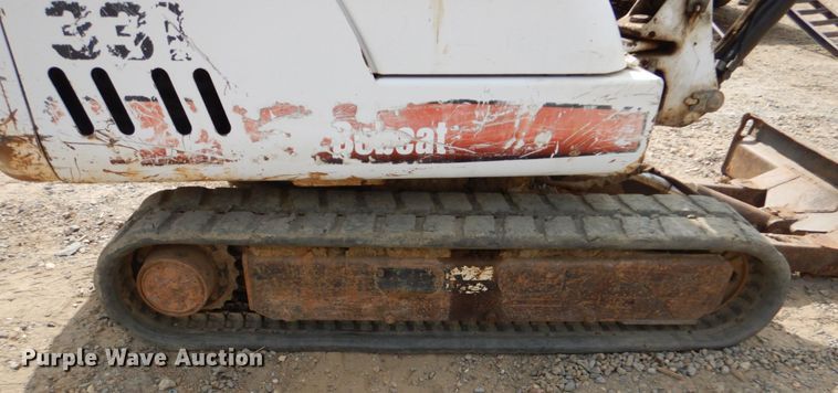 image for item DO1494 2009 Bobcat 331  mini excavator