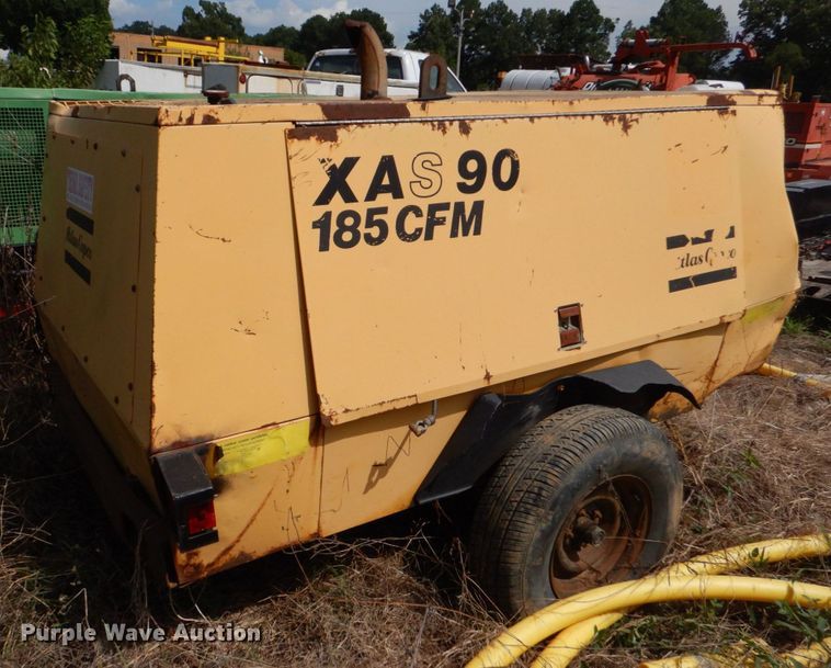 image for item DO1502 1997 Atlas Copco XAS90  air compressor