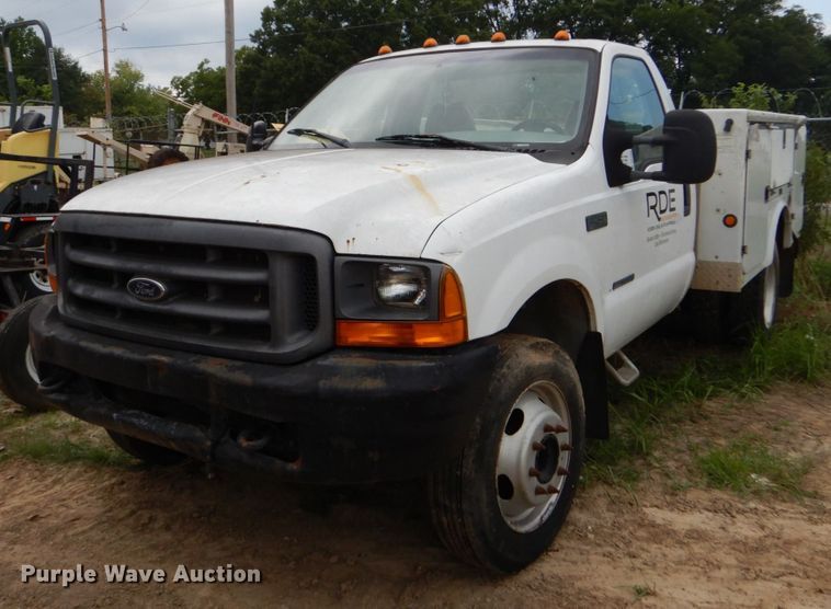 image for item DO1505 1999 Ford F450 Super Duty  utility / service truck