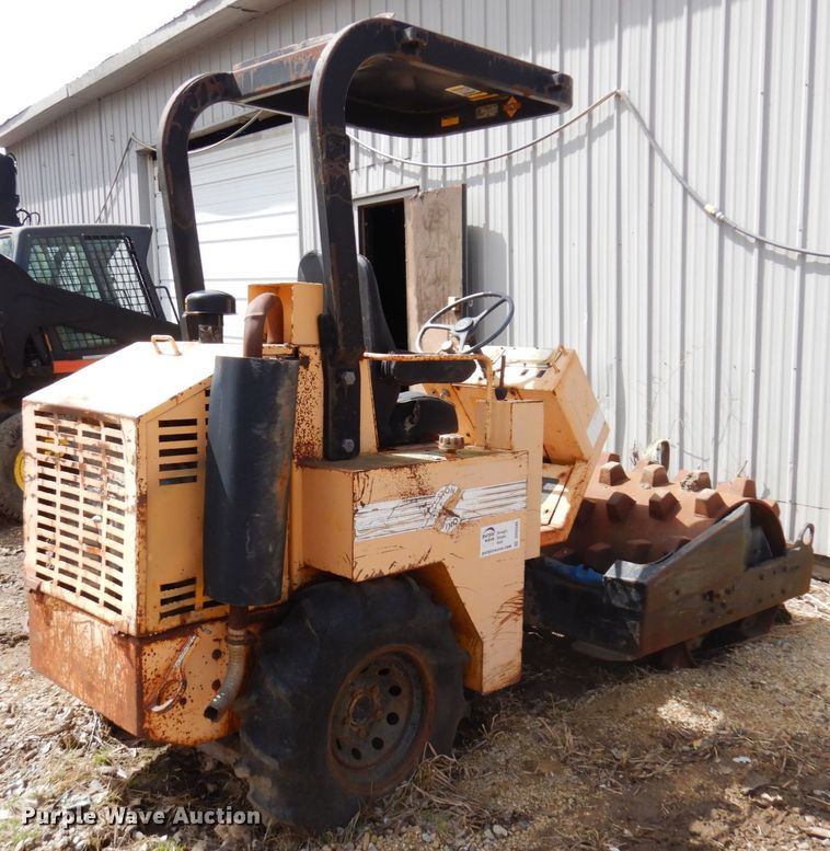 image for item DR0345 Stone PD54  single drum vibratory roller