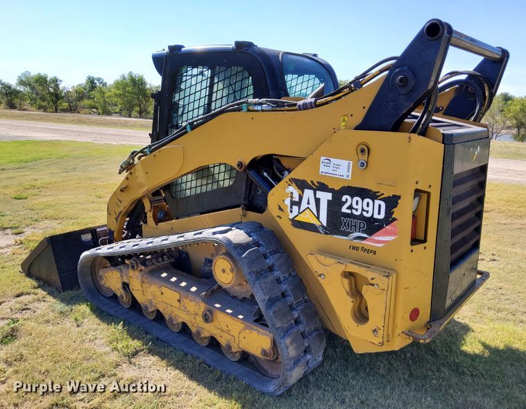 image for item DR0939 2013 Caterpillar 299DXHP  tracked skid steer loader