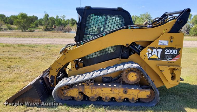 image for item DR0939 2013 Caterpillar 299DXHP  tracked skid steer loader