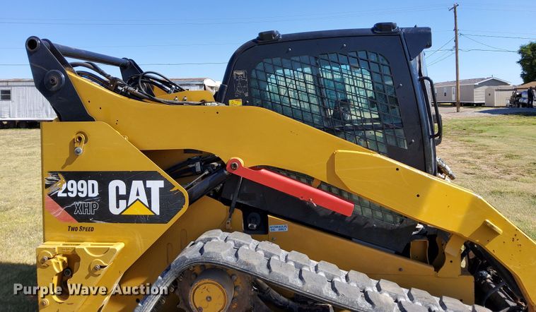 image for item DR0939 2013 Caterpillar 299DXHP  tracked skid steer loader
