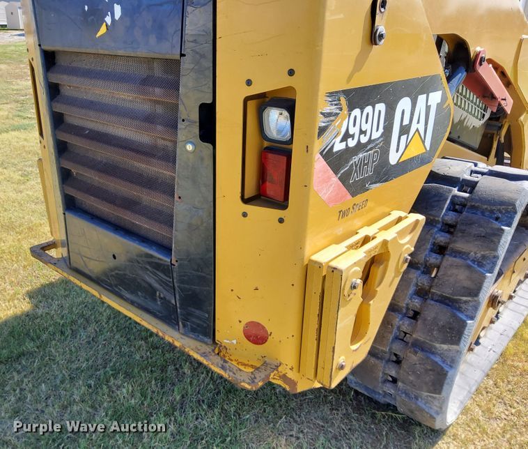image for item DR0939 2013 Caterpillar 299DXHP  tracked skid steer loader