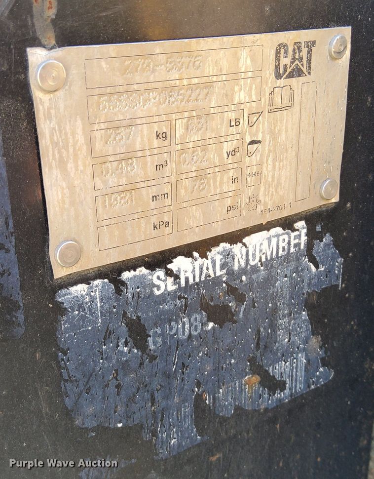 image for item DR0939 2013 Caterpillar 299DXHP  tracked skid steer loader