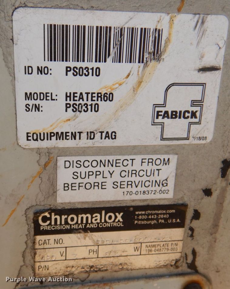 image for item DR1966 (3) Caterpillar Heater 60 electric heaters