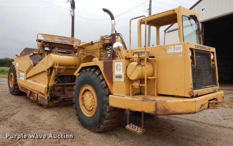 image for item DS8167 1985 Caterpillar 613C  elevating scraper