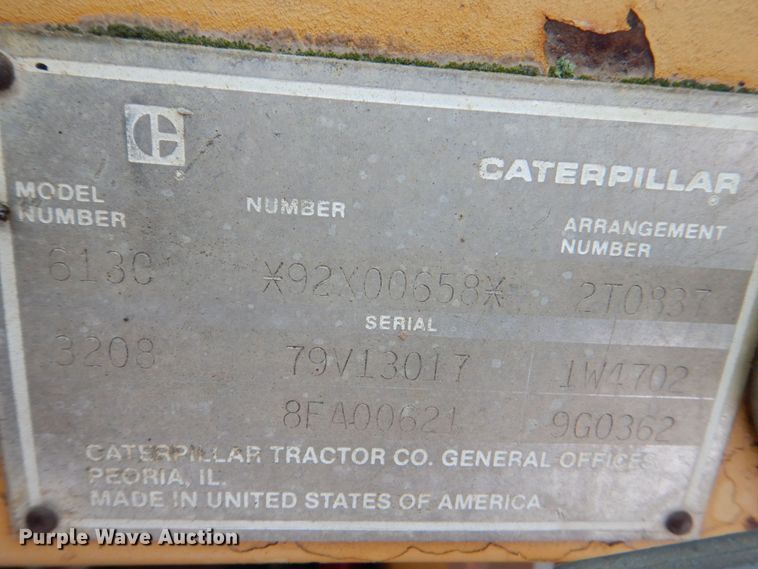image for item DS8167 1985 Caterpillar 613C  elevating scraper