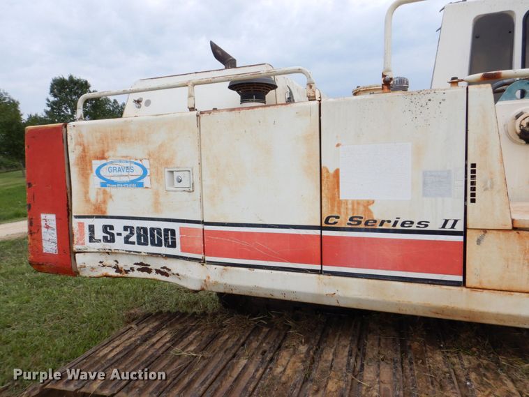 image for item DS8175 Link-Belt  LS-2800C Series II  long reach excavator