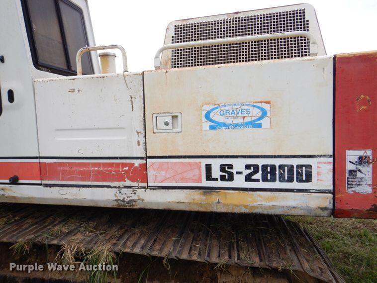 image for item DS8175 Link-Belt  LS-2800C Series II  long reach excavator