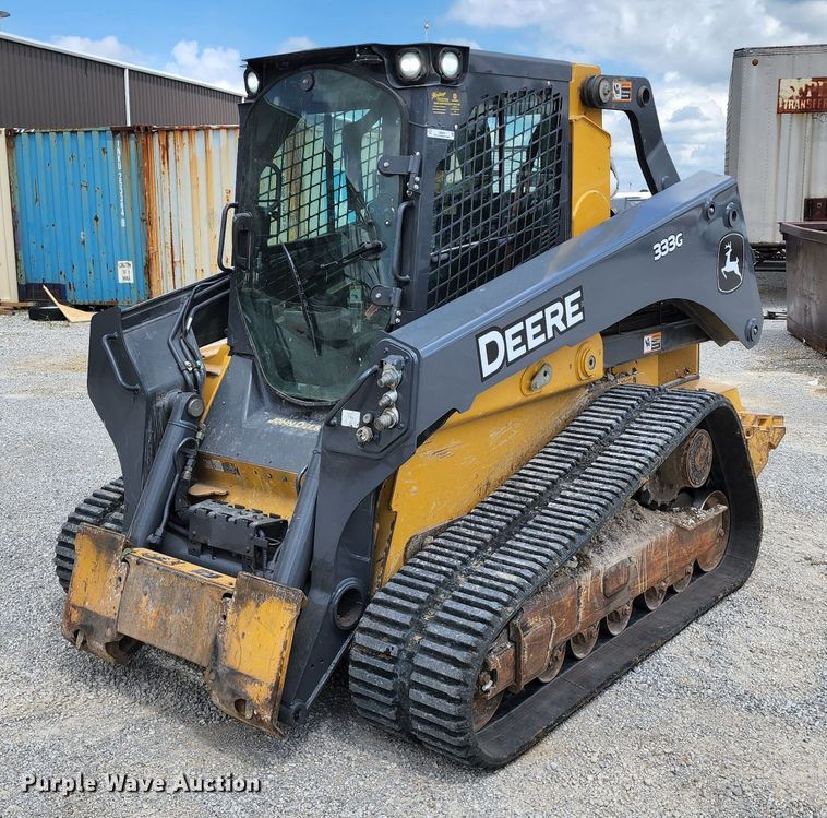 image for item JB9069 2018 John Deere 333G  tracked skid steer loader