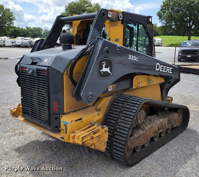 image for item JB9069 2018 John Deere 333G  tracked skid steer loader