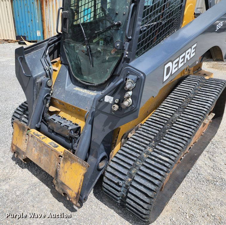 image for item JB9069 2018 John Deere 333G  tracked skid steer loader