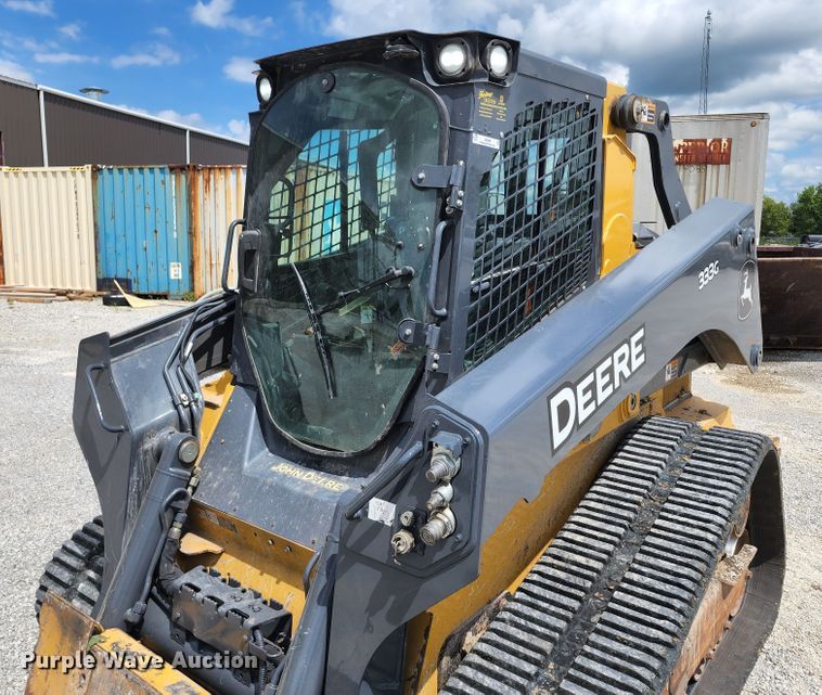 image for item JB9069 2018 John Deere 333G  tracked skid steer loader