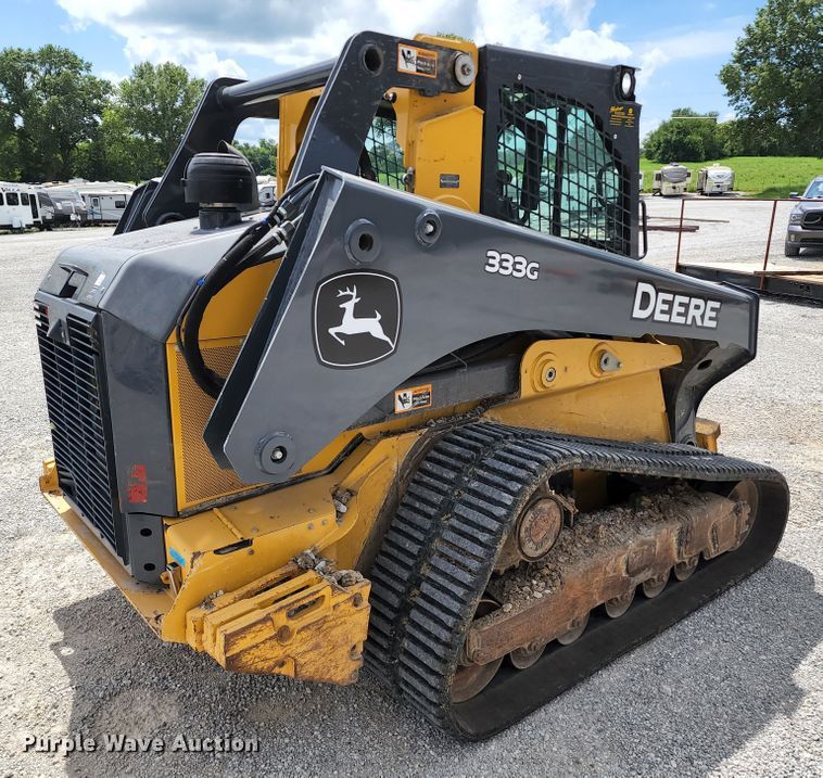 image for item JB9069 2018 John Deere 333G  tracked skid steer loader