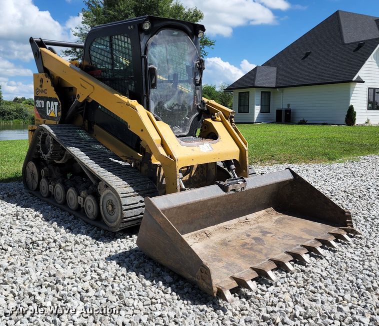 image for item JB9071 2014 Caterpillar 287D  tracked skid steer loader
