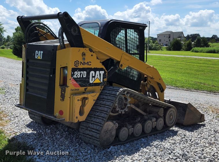 image for item JB9071 2014 Caterpillar 287D  tracked skid steer loader