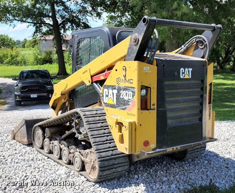 image for item JB9071 2014 Caterpillar 287D  tracked skid steer loader