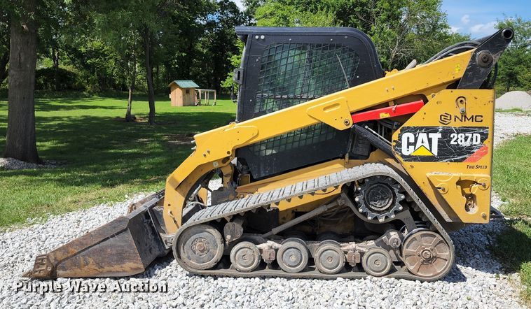 image for item JB9071 2014 Caterpillar 287D  tracked skid steer loader