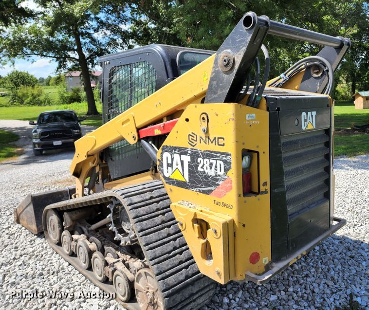 image for item JB9071 2014 Caterpillar 287D  tracked skid steer loader