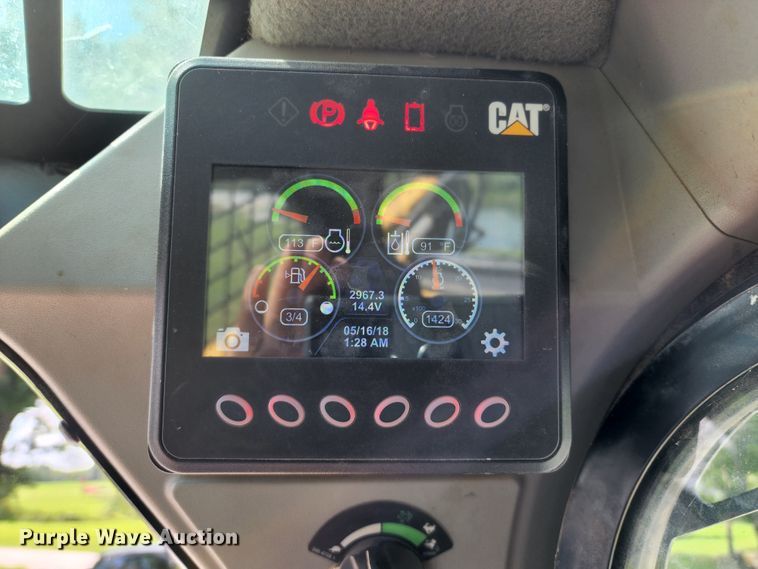 image for item JB9071 2014 Caterpillar 287D  tracked skid steer loader