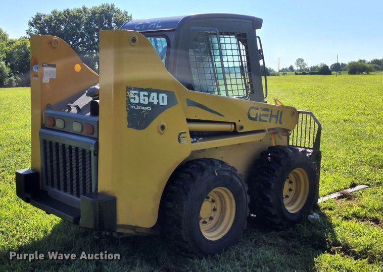 image for item JB9078 2007 Gehl 5640E Turbo  skid steer loader