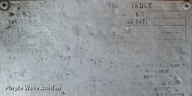 image for item JC9679 Toyota 5FBE18  forklift