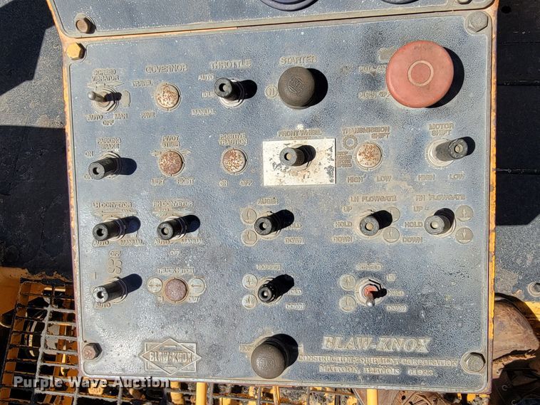 image for item JC9687 Blaw-Knox PF4410  paver