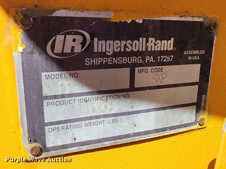 image for item JC9687 Blaw-Knox PF4410  paver