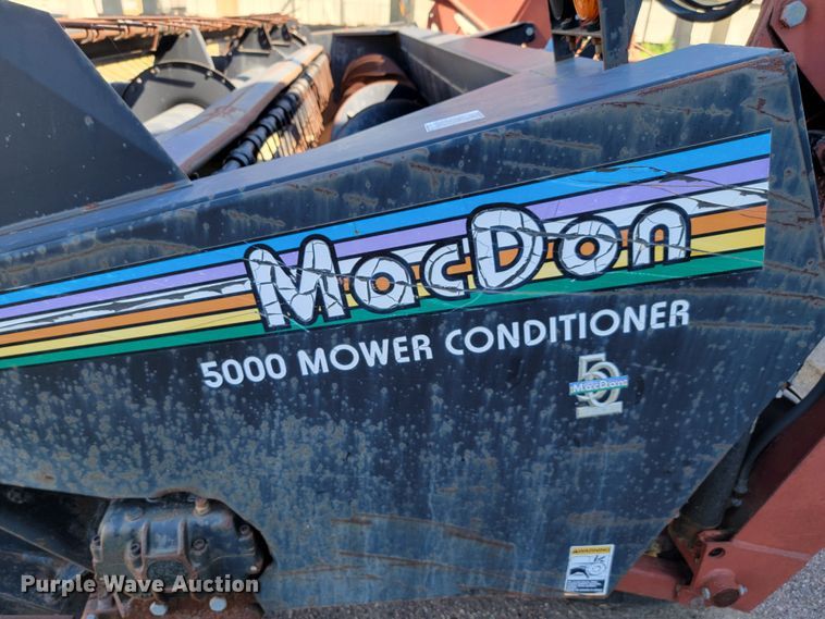 image for item JC9689 1999 MacDon 5000  windrower