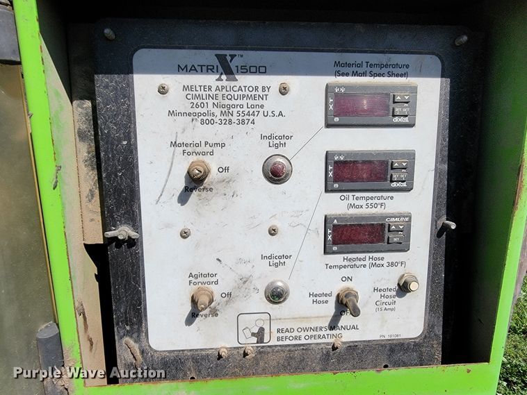 image for item JC9691 2008 Cimline 150 Matrix  melter applicator