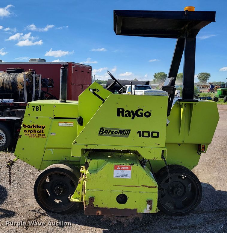 image for item JC9695 Raygo Barco Mill 100  milling machine