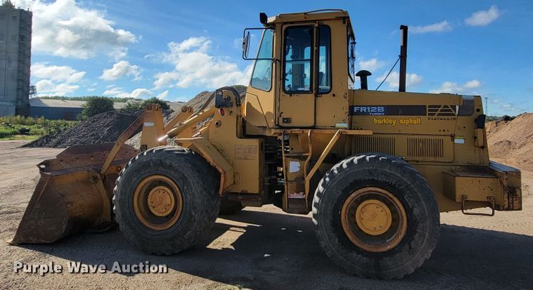 image for item JC9698 1989 Fiat-Allis FR12B  wheel loader