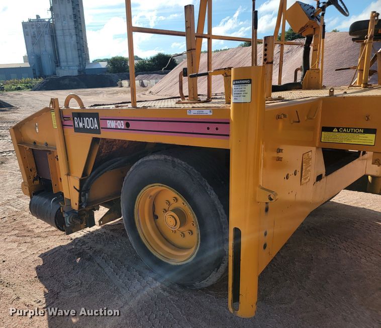 image for item JC9700 1987 Blaw-Knox RW100A  road widener