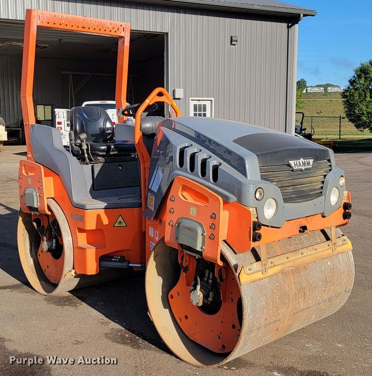 image for item JC9703 2009 Hamm HD13VV  double drum vibratory roller
