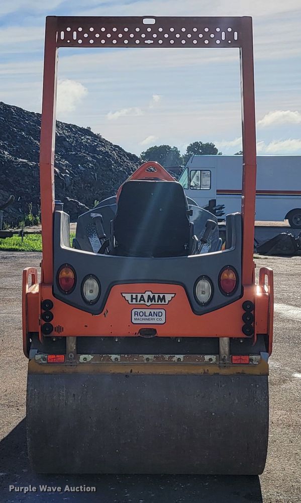 image for item JC9703 2009 Hamm HD13VV  double drum vibratory roller