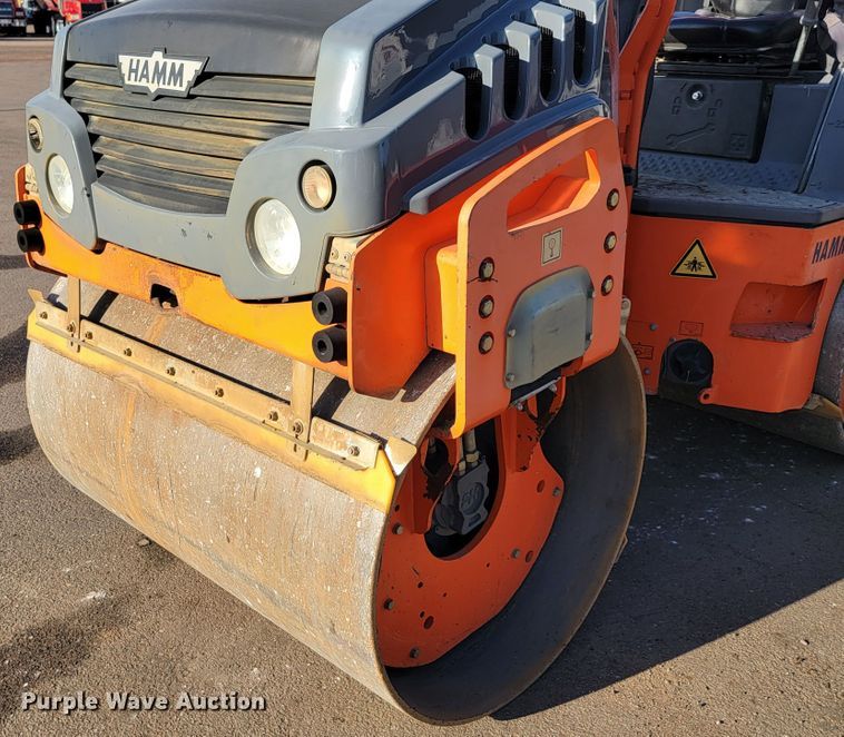 image for item JC9703 2009 Hamm HD13VV  double drum vibratory roller