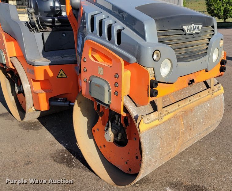 image for item JC9703 2009 Hamm HD13VV  double drum vibratory roller