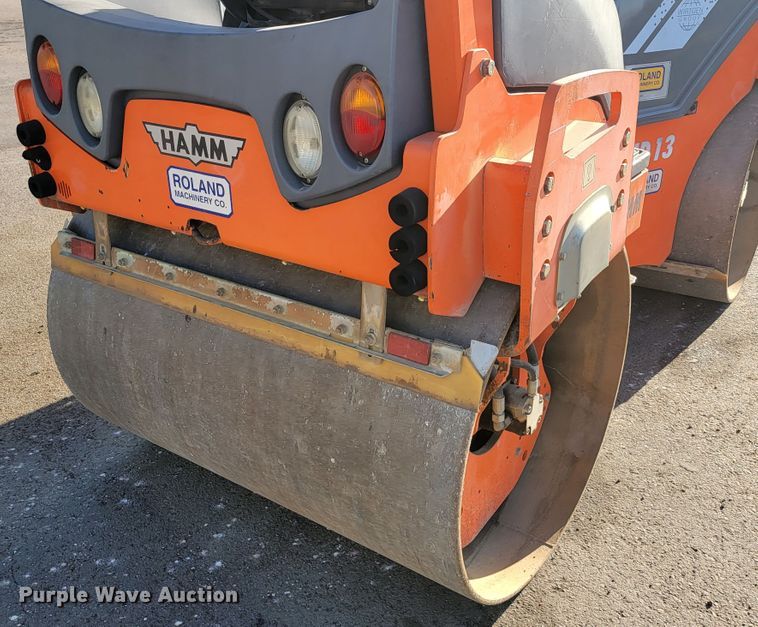 image for item JC9703 2009 Hamm HD13VV  double drum vibratory roller
