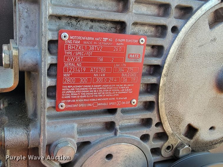 image for item JC9703 2009 Hamm HD13VV  double drum vibratory roller