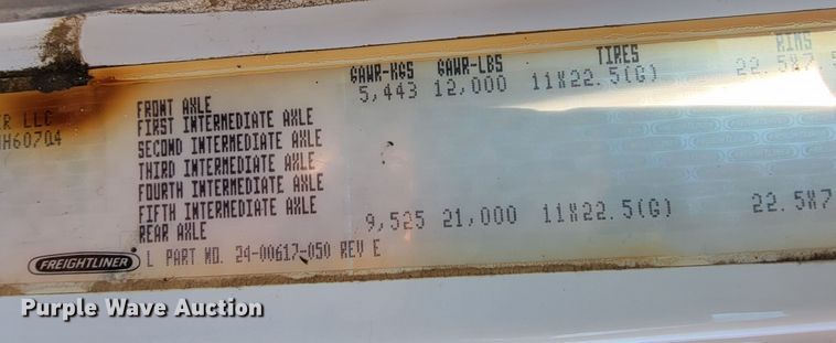 image for item JC9704 2001 Freightliner FL70  flatbed truck