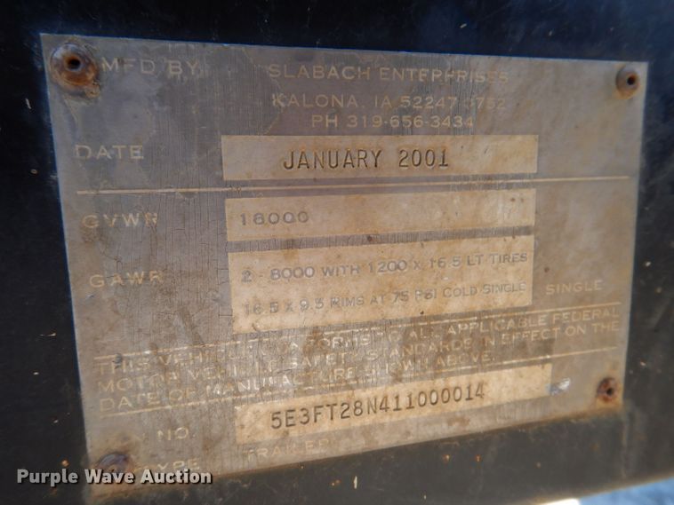 image for item JH9736 2001 Vacstar 800 DT  vacuum excavator