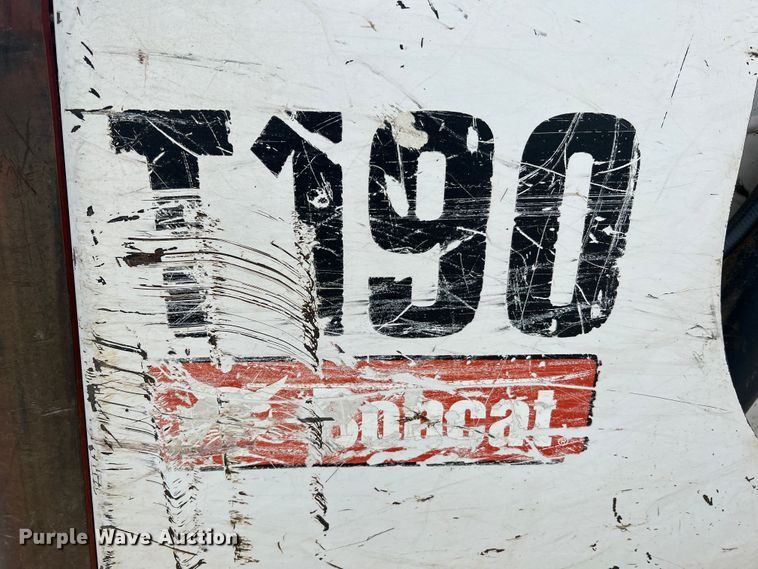 image for item JM9146 2008 Bobcat T190  tracked skid steer loader