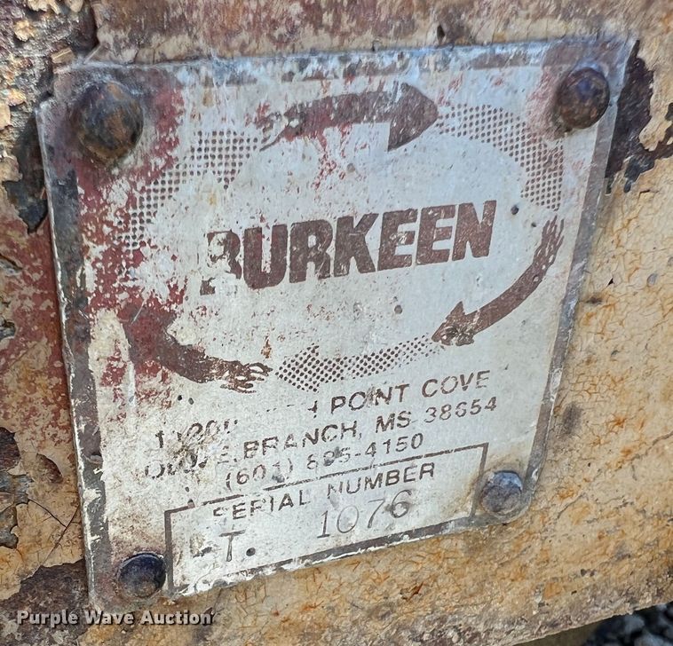 image for item JM9163 1991 Burkeen B30  trencher